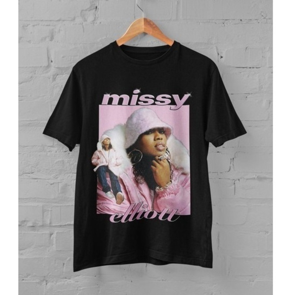 Missy Elliott  Shirt90S Retro  Singger Tshirt